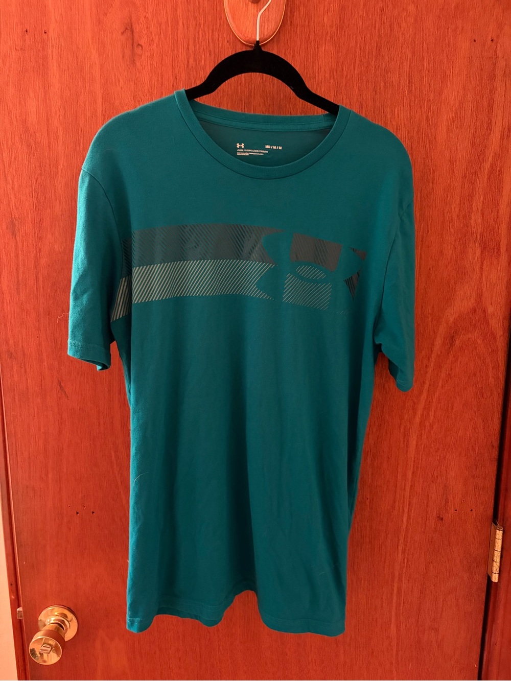 Under Armour Teal Short-Sleeve Graphic Performance Tee